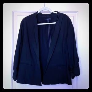 Black work blazer